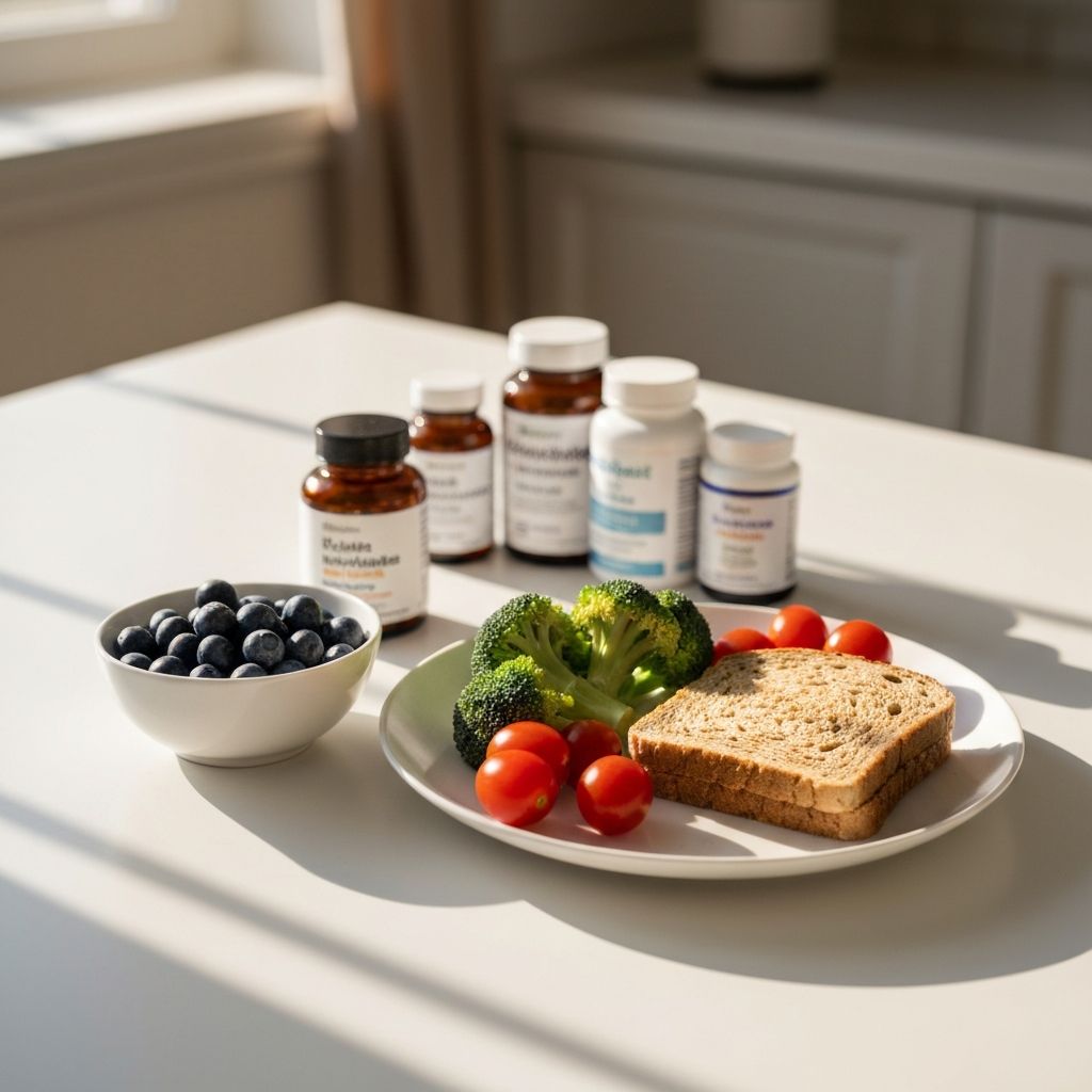 Ilustrasi keseimbangan nutrisi